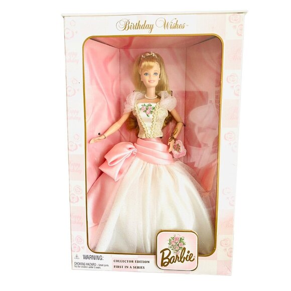 Barbie Birthday Wishes Doll Collectors Edition 1998 New In Box - Picture 2 of 6